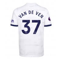 Camisa de Futebol Tottenham Hotspur Micky van de Ven #37 Equipamento Principal 2023-24 Manga Curta